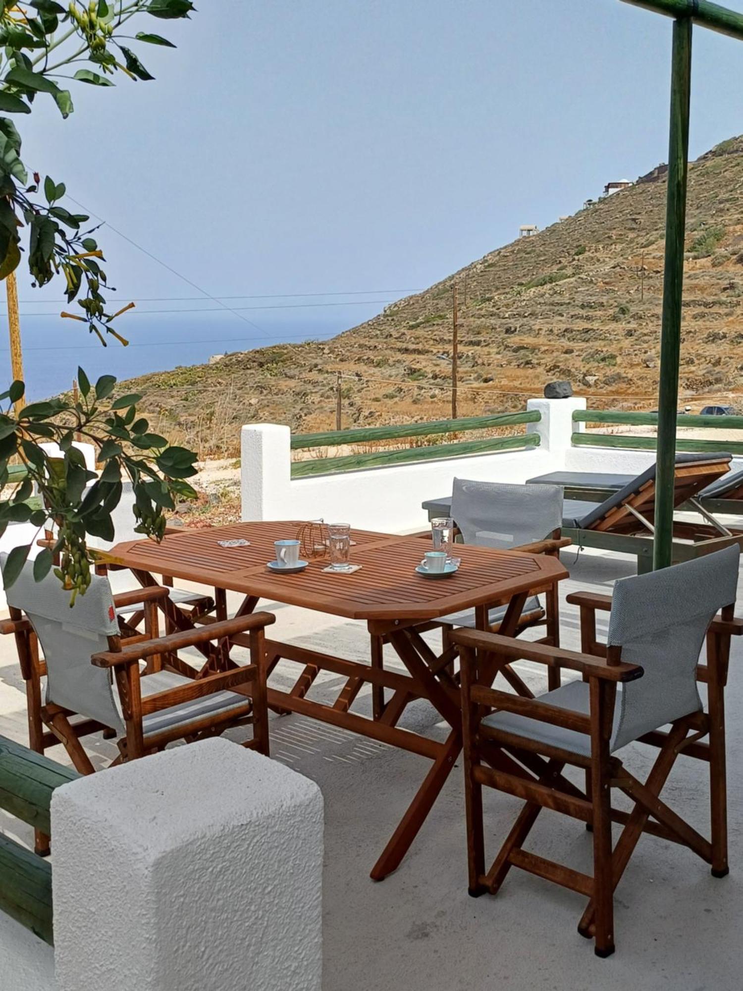 'Irene' Cycladic House With Sunrise And Sea View! Villa Foinikia  Exterior photo